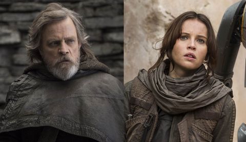 Luke Skywalker & Jyn Erso, Star Wars:Rogue One