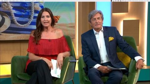 This Morning: Lisa Snowden and Nigel Havers
