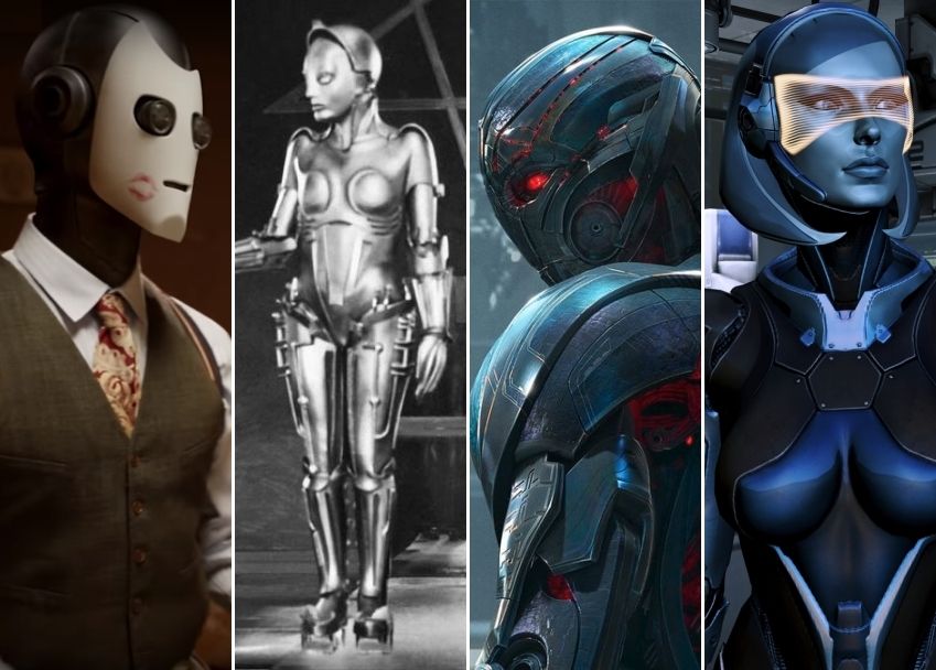 Sexy robots from TV, movie and video games that people definitely fancy