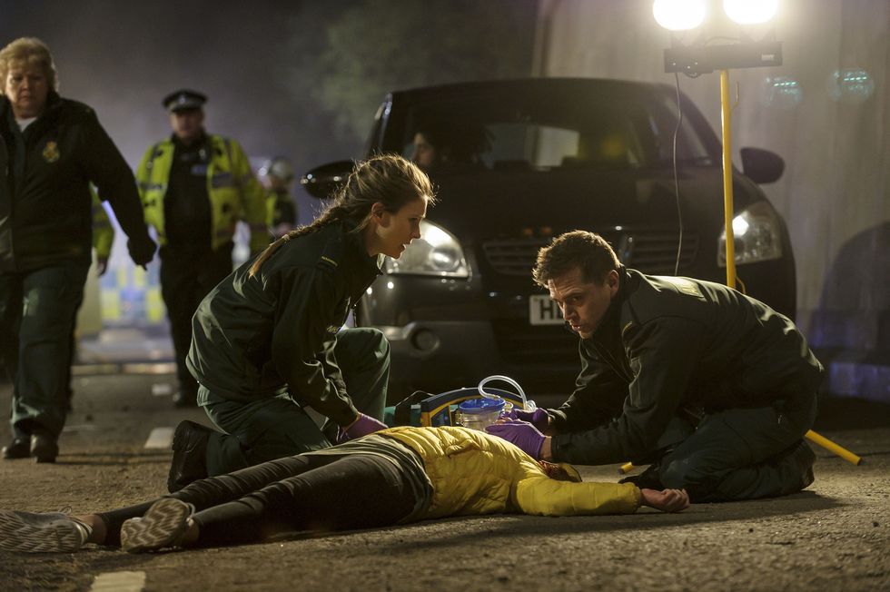 Sam and Iain in Casualty