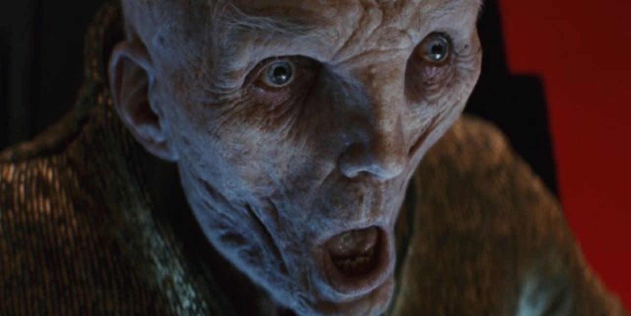 Star Wars The Last Jedis Snoke Death Was A Shock For Andy Serkis