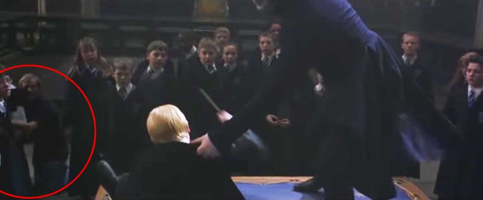 harry potter and the chamber of secrets visible cameraman
