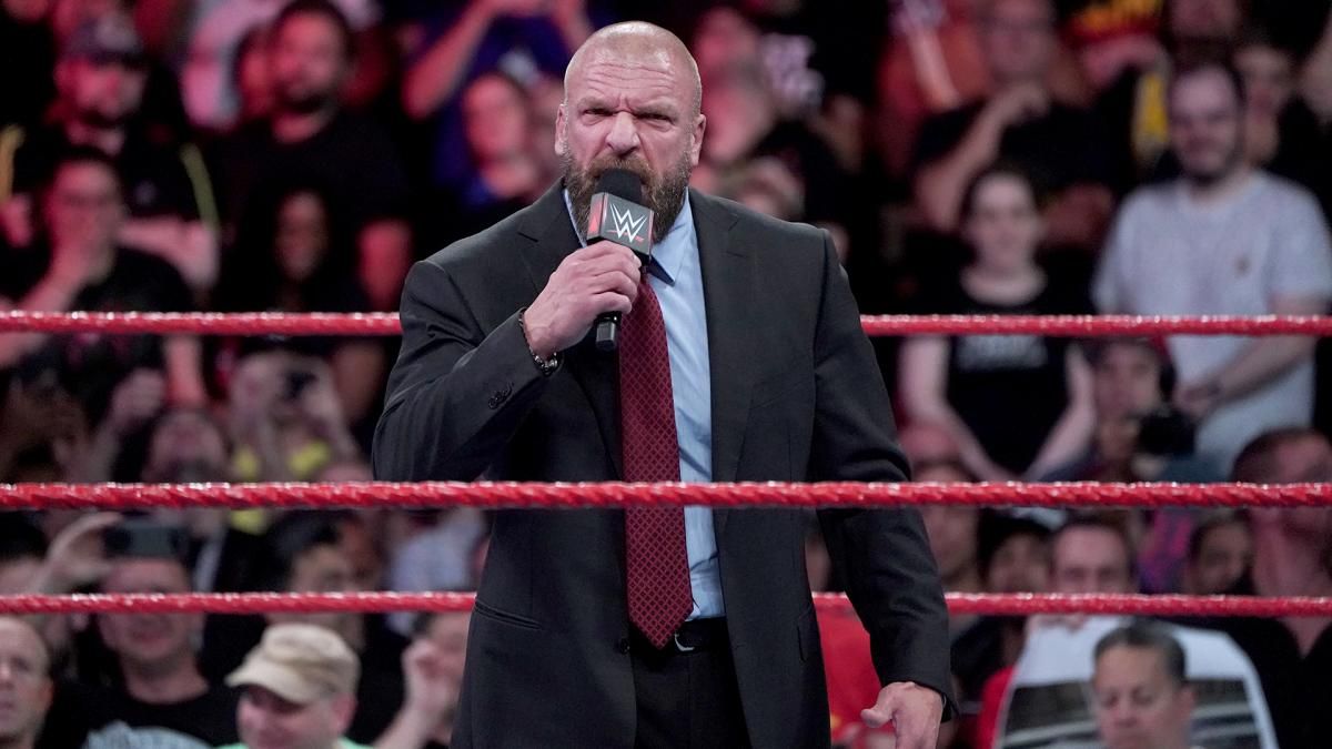 WWE - Triple H and Stephanie McMahon on the set of a Muscle