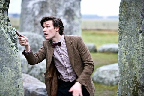 Matt Smith como el undécimo doctor en Doctor Who
