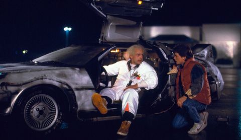 back to the future delorean