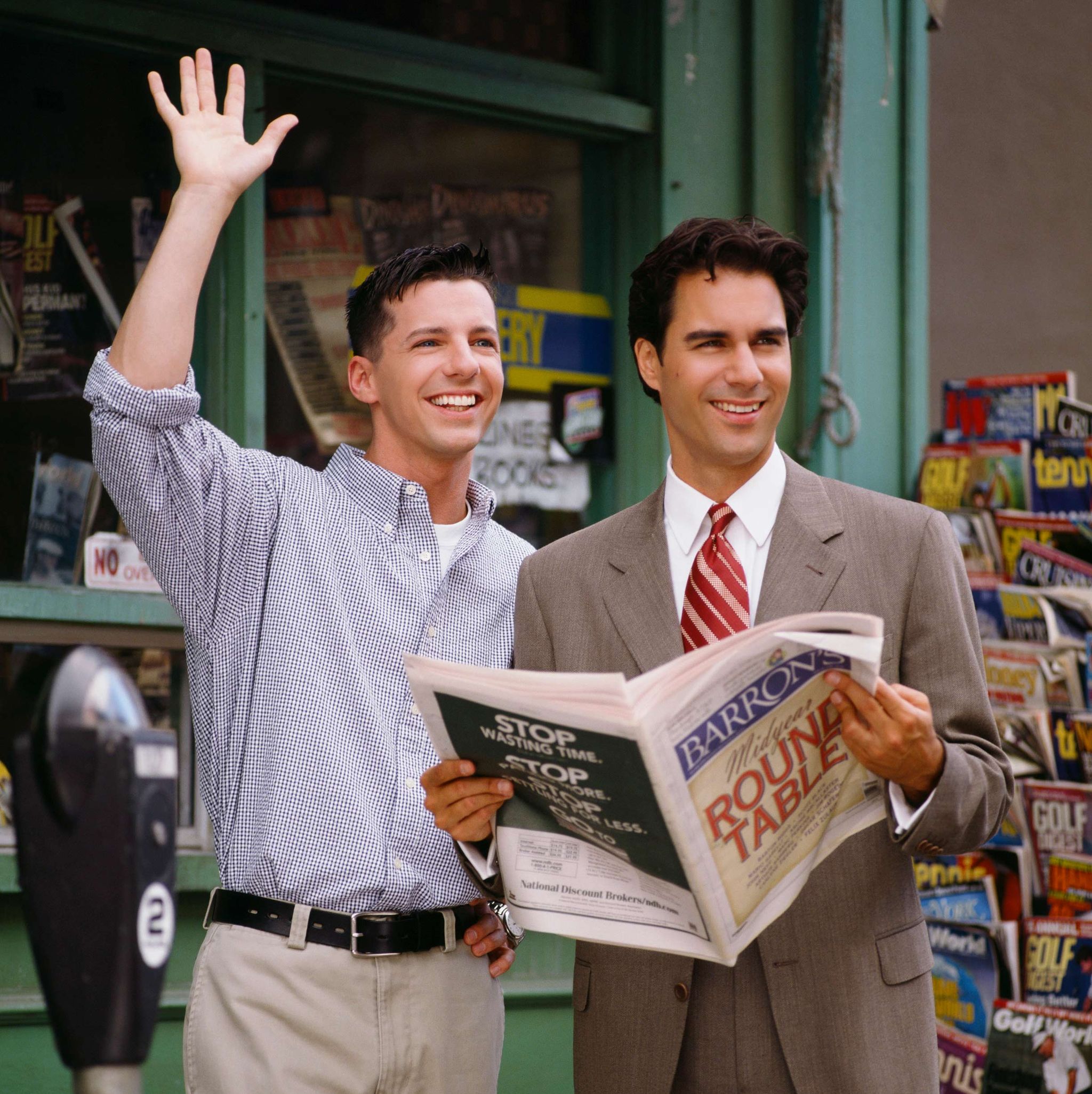 eric mccormack, sean hayes, will and grace