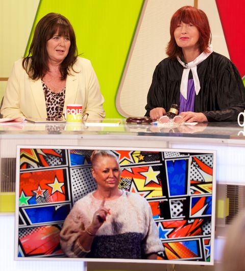 Loose Women S Janet Street Porter Defends Coleen Nolan Amid Kim Woodburn Row She Is Not A Bully