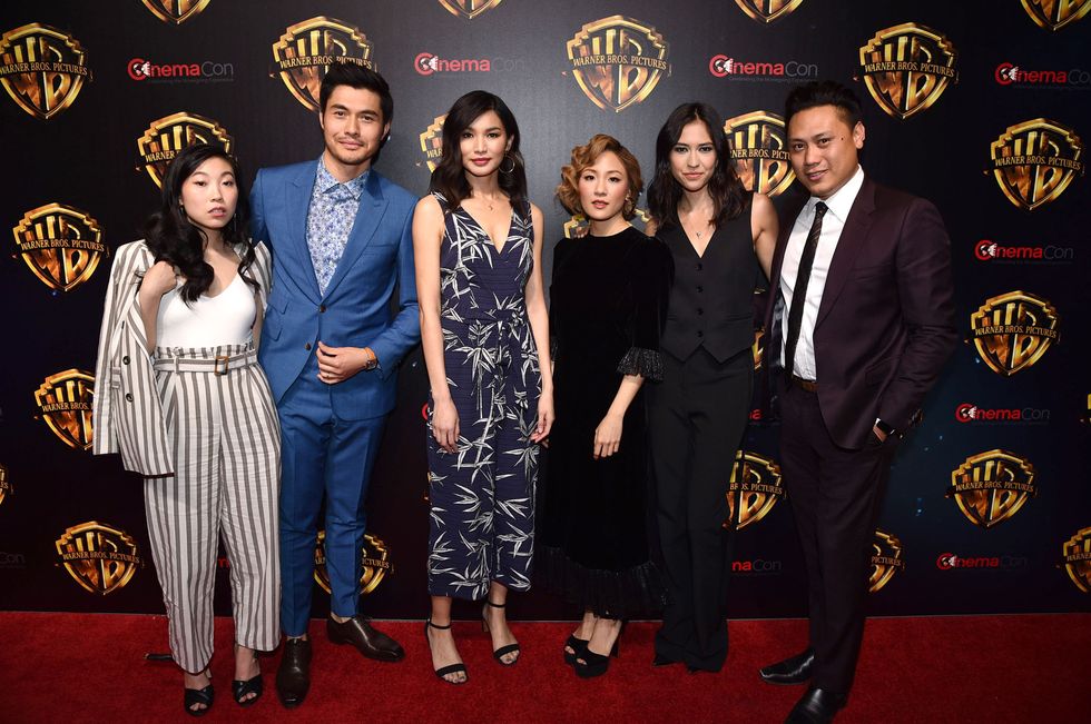 Crazy Rich Asians cast, Awkwafina, Henry Golding, Gemma Chan, Constance Wu, Jon M Chu