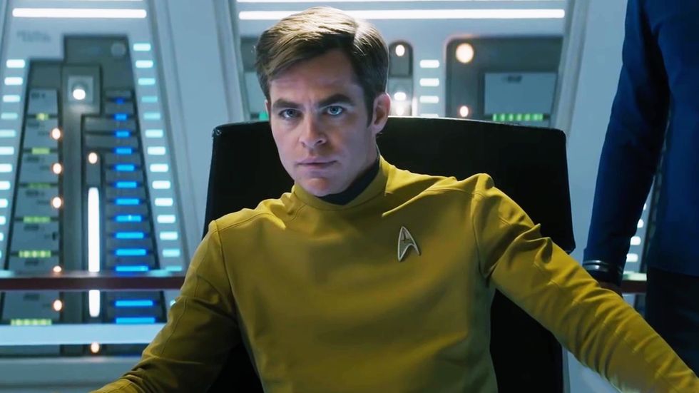 Chris Pine, Star Trek, Captain Kirk