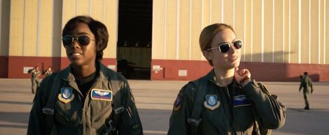 captain marvel trailer, brie larson,