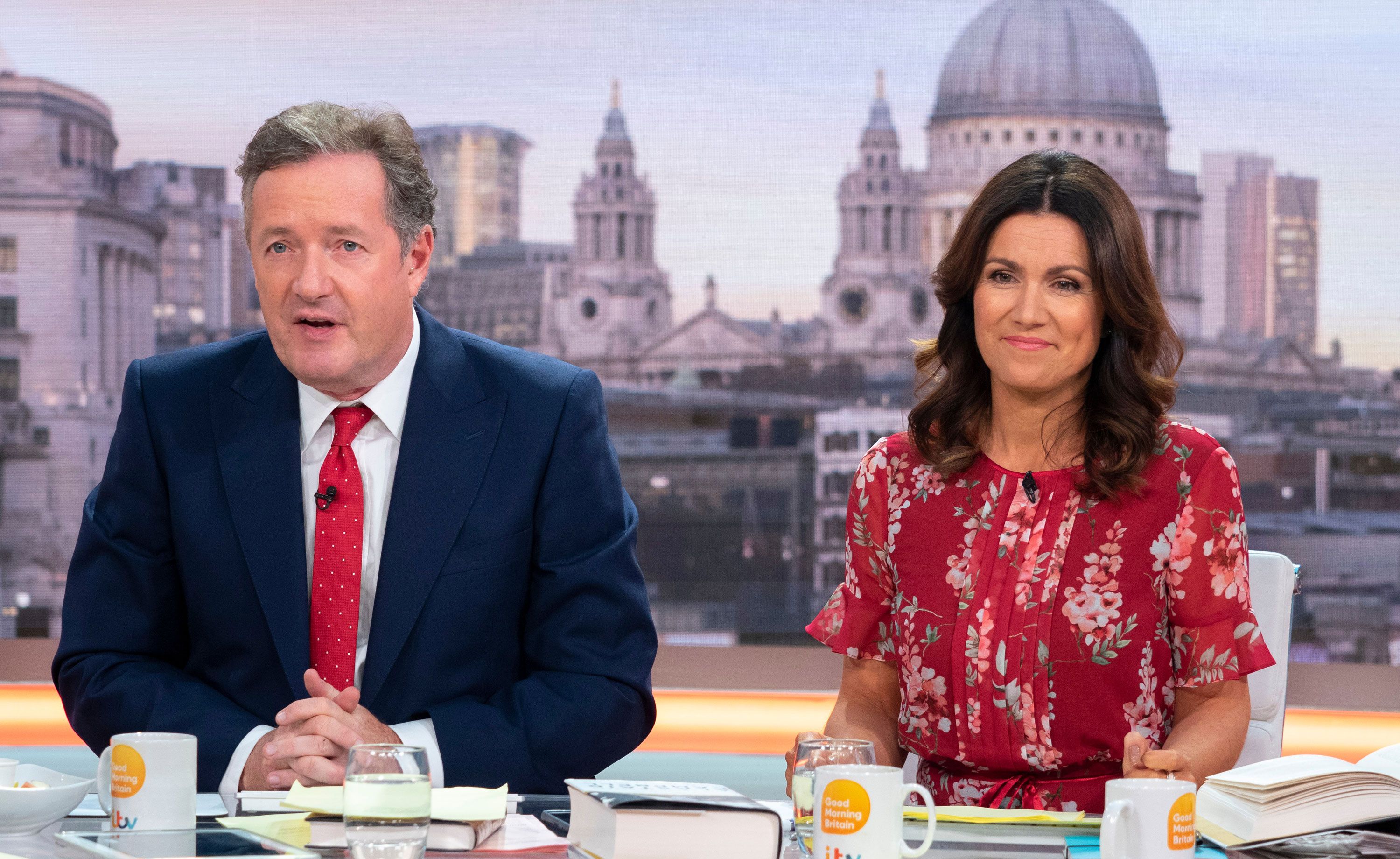 Good Morning Britain's Piers Morgan And Susanna Reid Have Filmed The ...