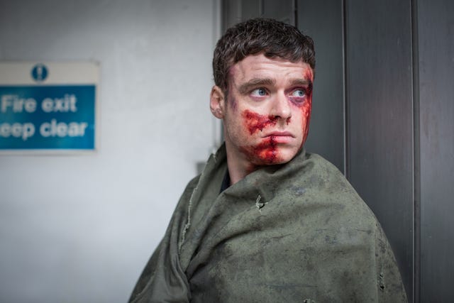 EMBARGOED 18/09/18 00:01: Richard Madden as David Budd, The Bodyguard, episode 6