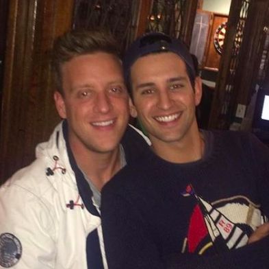 made in chelsea's ollie locke with fiance gareth locke