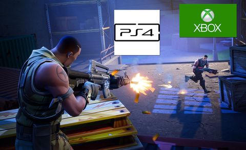 How to play fortnite with ps4 and xbox
