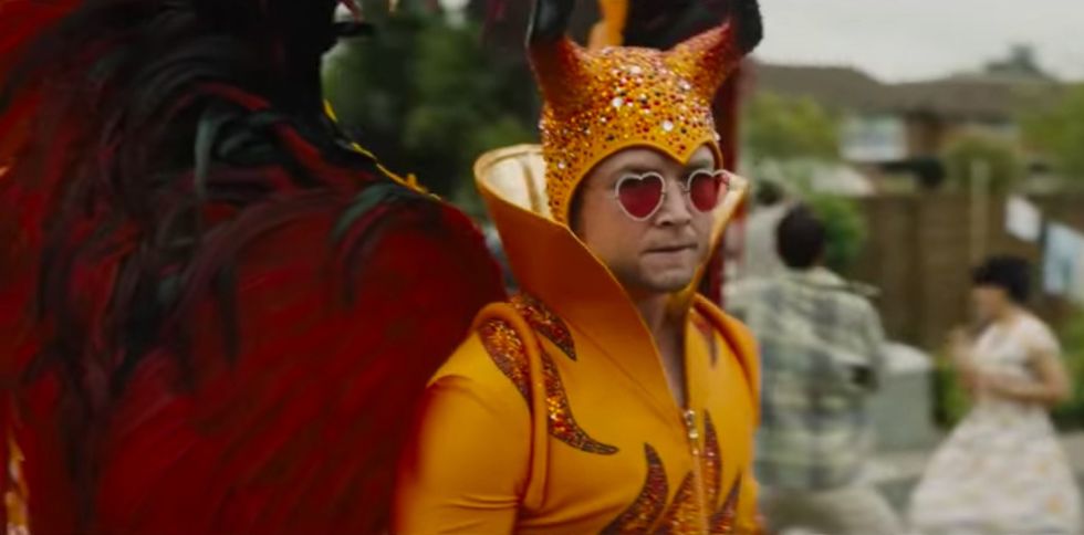 Taron Egerton Talks Crazy Costumes in New Elton John Biopic, 'Rocketman'  (Exclusive)