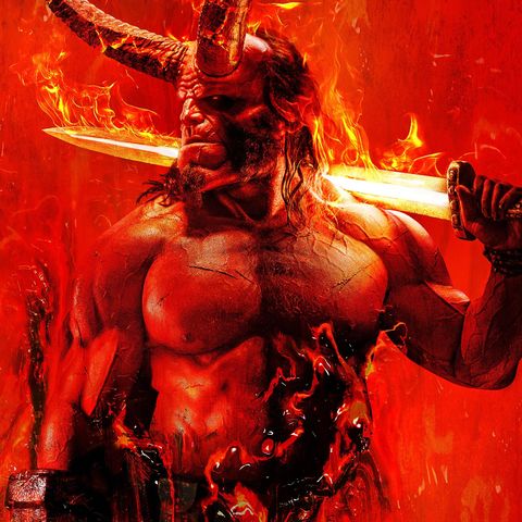 Hellboy 3 2019 movie poster NYCC Specialty Panel Tease