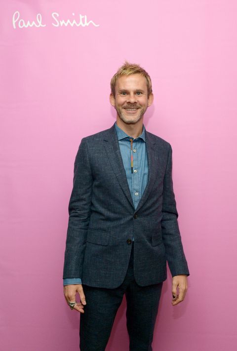 dominic monaghan at a paul smith event in april 2018