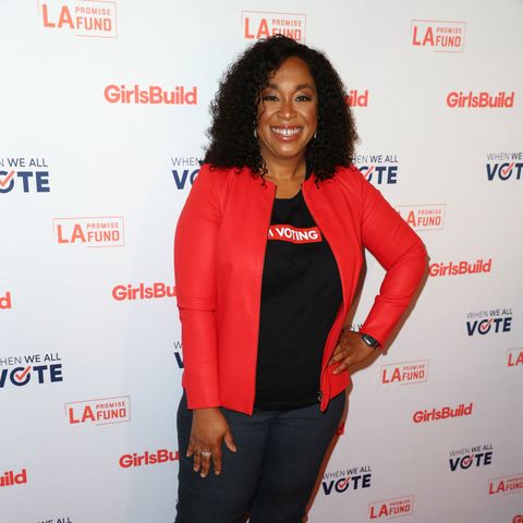 shonda rhimes at the la promise fund's girls build leadership summit 2018