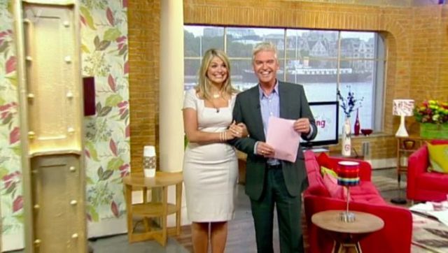 Holly Willoughby and Philip Schofield on This Morning 2005