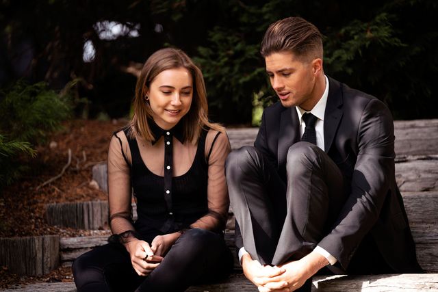 Neighbours’ reunion for Tyler Brennan and Piper Willis praised