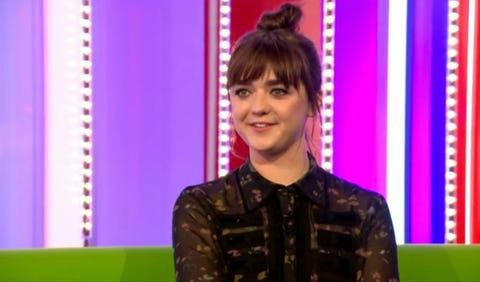 Maisie Williams on The One Show