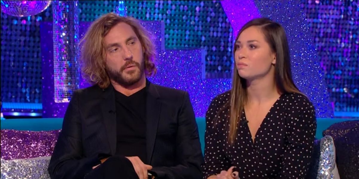 Strictly Come Dancings Seann Walsh And Katya Jones Address Kiss Scandal On It Takes Two 7790