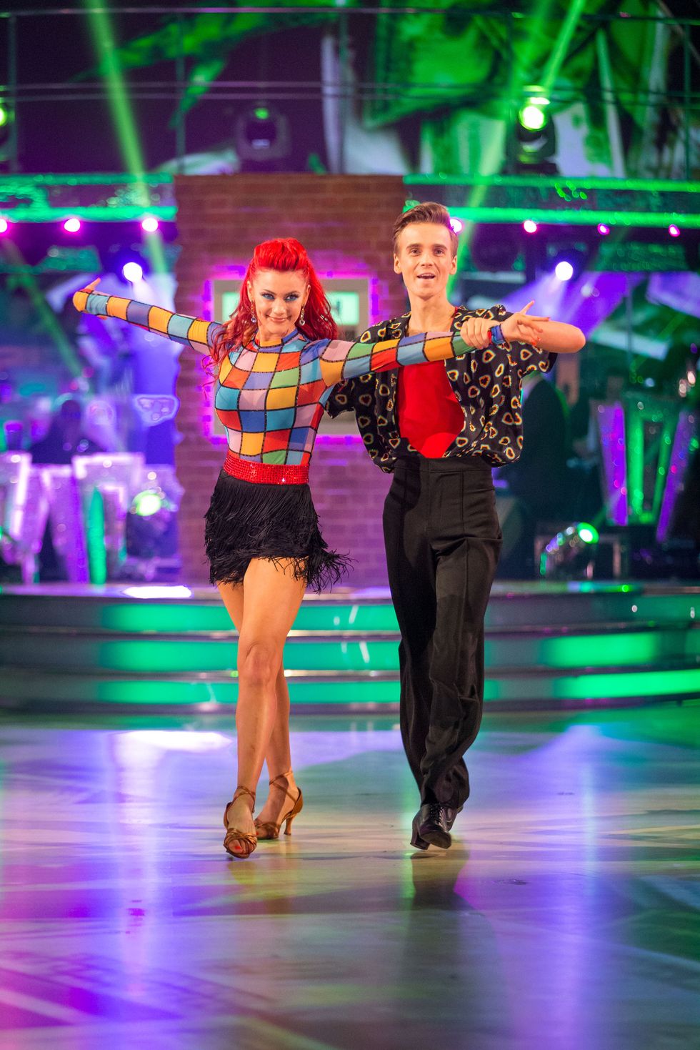Joe Sugg and Diane Buswell on Strictly Come Dancing week 4