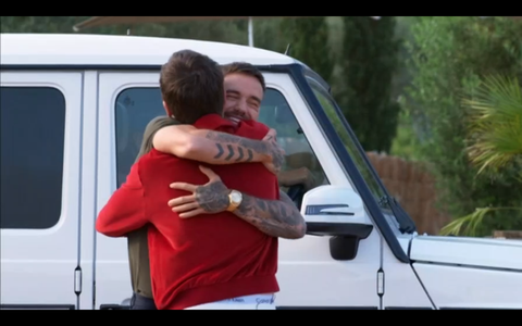 Liam Payne and Louis Tomlinson reunion X Factor