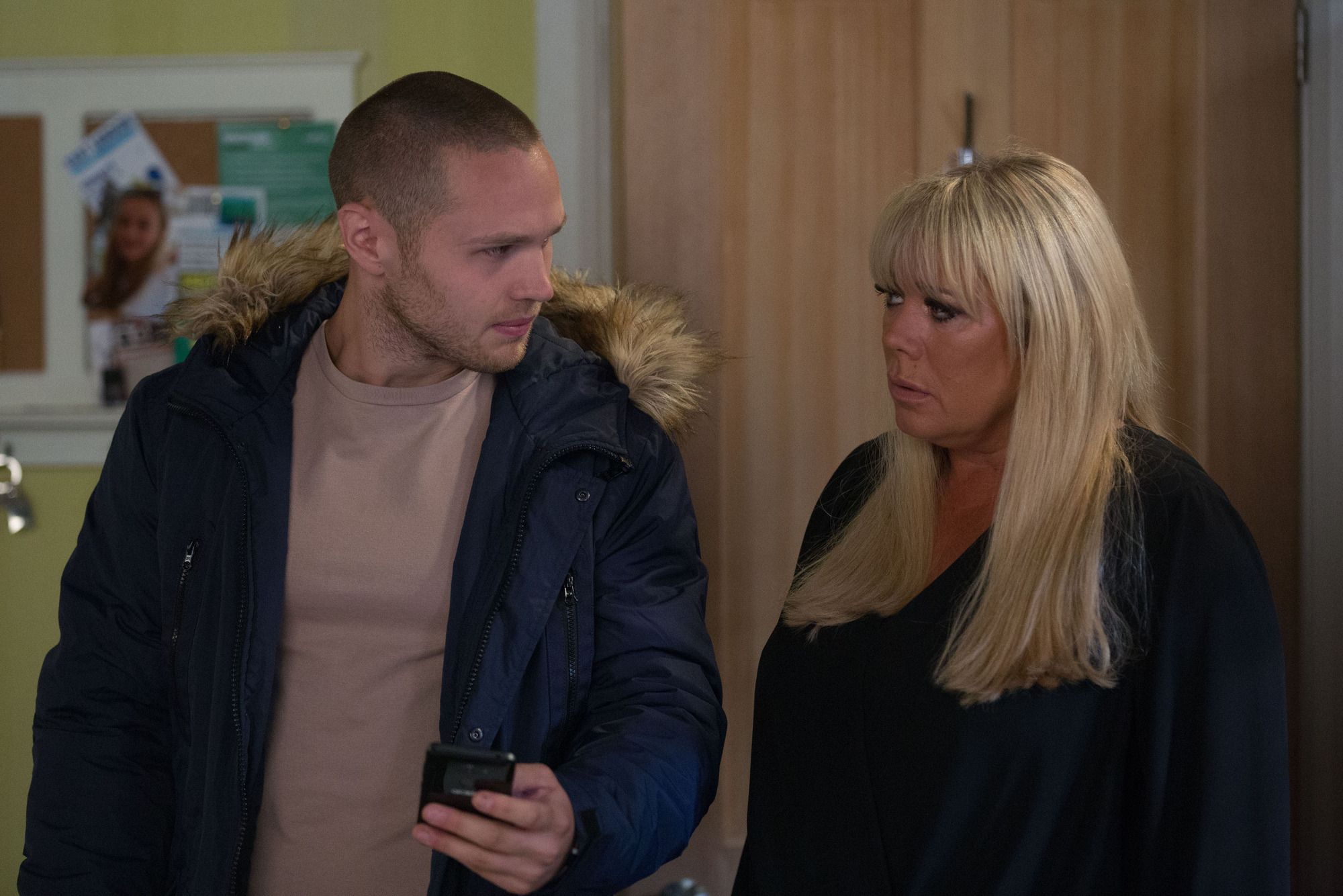 EastEnders Spoilers - Keanu Tells Sharon Who The Blackmailer Is