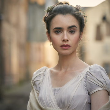 Lily Collins in BBC's Les Misérables (Embargoed until Monday 15th October, 22:00)