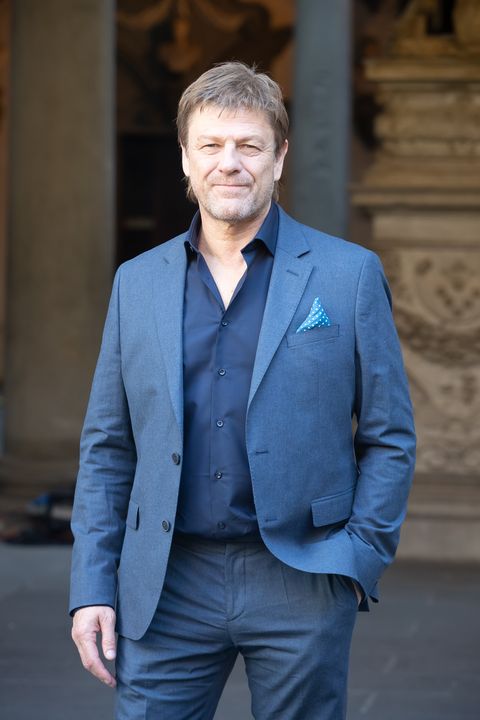 sean bean attends the medici the magnificent press conference in florence