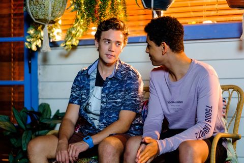 Ryder Jackson and Ty Anderson in Home and Away