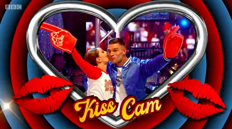 Strictly Come Dancing Fans Wonder If Kiss Cam Is Reference To Seann Walsh And Katya Jones Kiss 1922