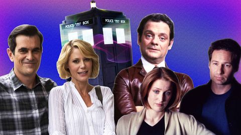 Del Boy from Only Fools & Horses; the TARDIS from Doctor Who, Claire and Phil Dunphy from Modern Family, Mulder & Scully from The X-Files, October 2018