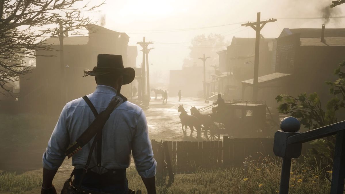 Red Dead Redemption 2  Xbox One vs PS4 in-game comparison 