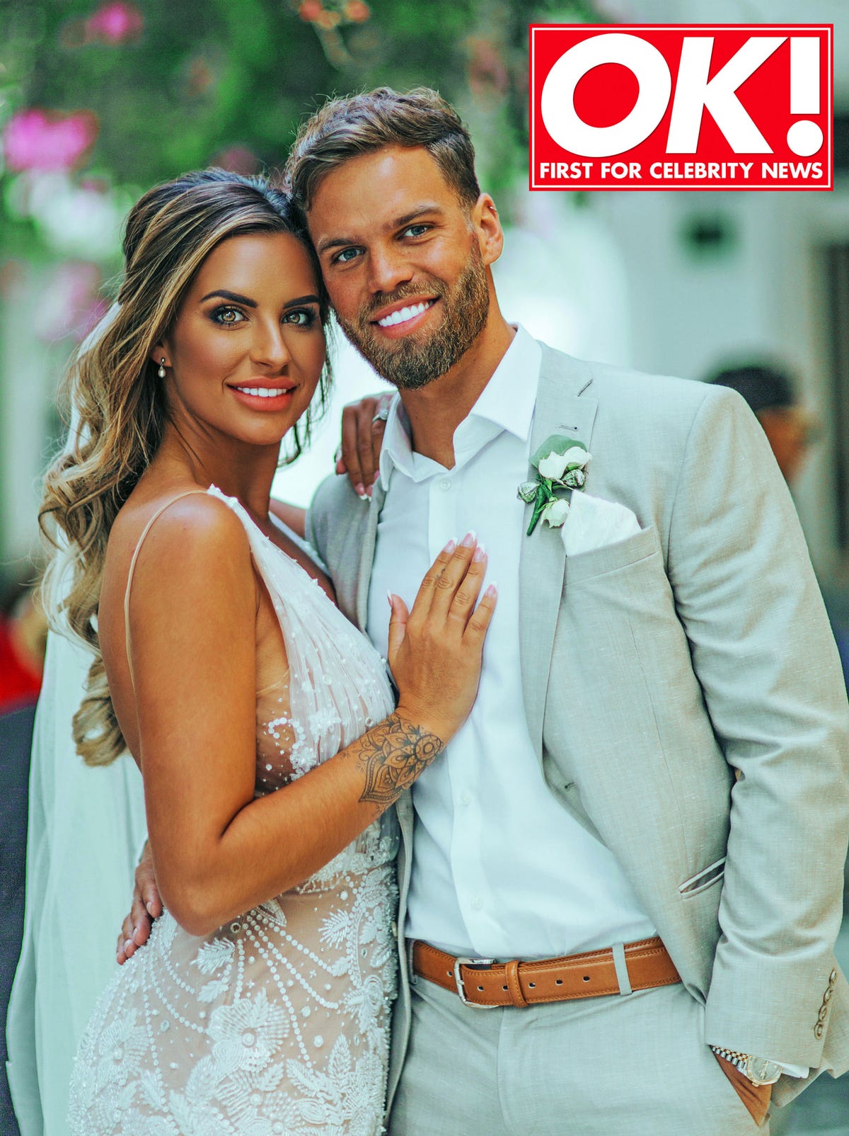 Love Island's Dom Lever and Jessica Shears get married in