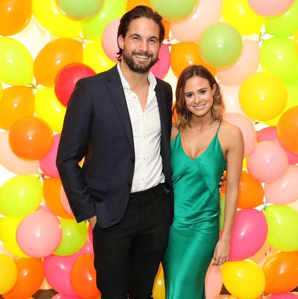 jamie jewitt and camilla thurlow attend fearne cotton x cath kidston at the vinyl factory, october 2018