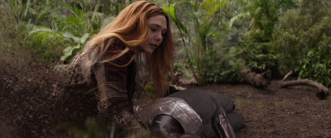 vengadores guerra infinita, elizabeth olsen