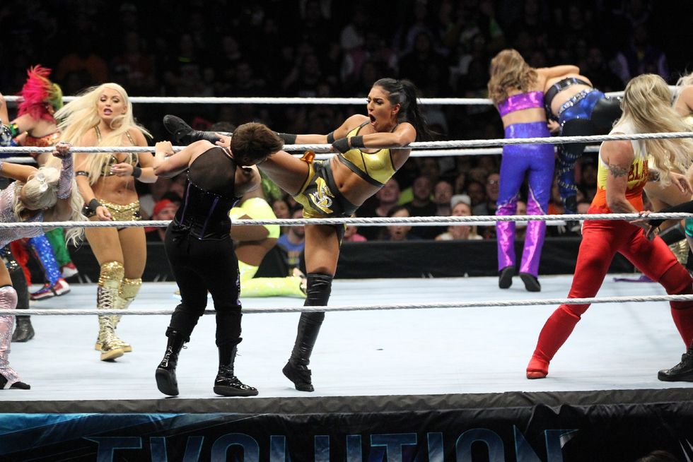 The 20 Women Battle Royal With The Winner Receiving A Future WWE Women's Championship Match