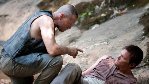 Walking Dead S Norman Reedus Reunites With Merle Actor Rooker