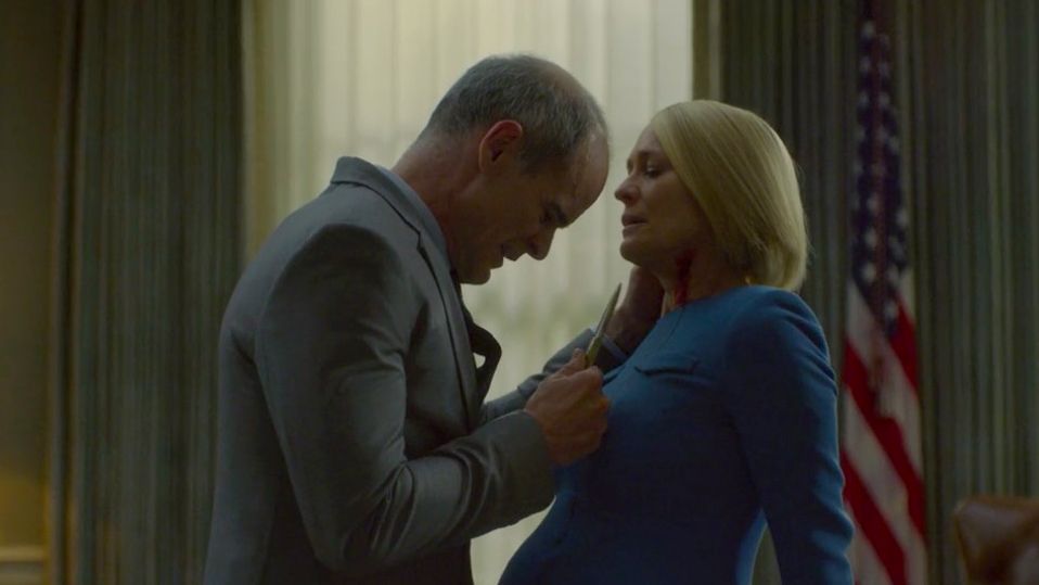 House of Cards season 6: Claire Hale and Doug Stamper fight