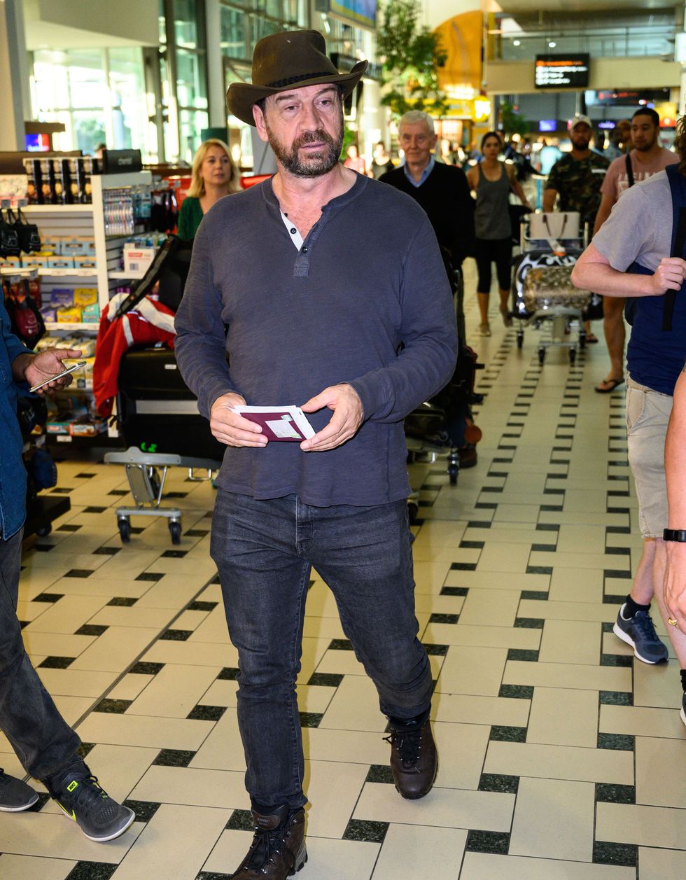 Nick Knowles, I'm A Celebrity Get Me Out of Here arrivals