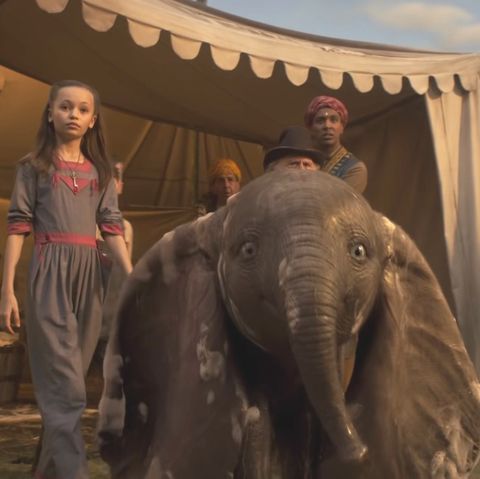 Tim Burton's live-action Dumbo trailer still