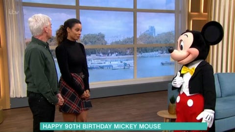 This Morning S Mickey Mouse Chat Goes Wrong After Technical Glitch This Morning S Mickey Mouse Chat Goes Wrong After Technical Glitch