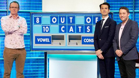 Jon Richardson didn't anticipate 8 Out of 10 Cats Does Countdown success.