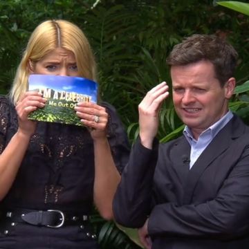 Holly Willoughby and Declan Donnelly watch Emily Atack's Bushtucker Trial on I'm a Celebrity