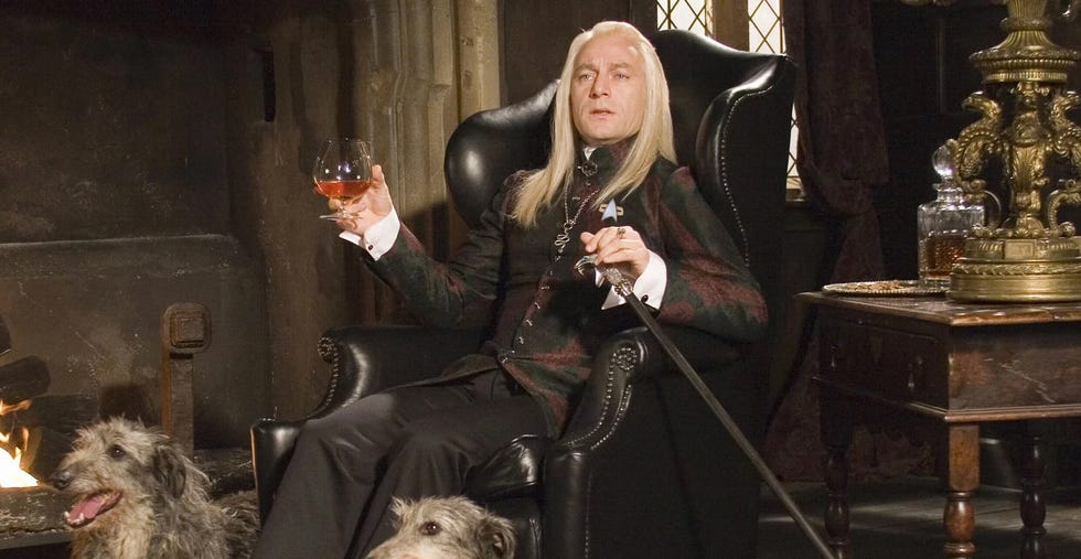 Lucius Malfoy in Harry Potter