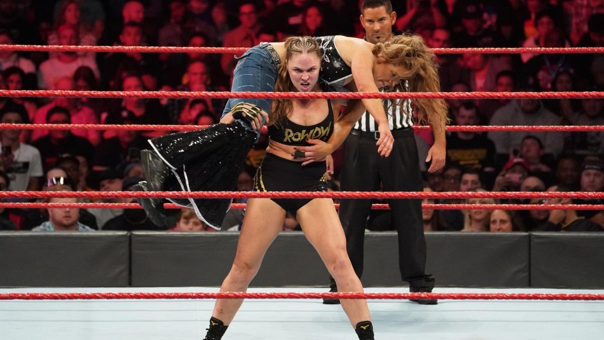 Porn Ronday Rosey Wwe - WWE Raw results - Ronda Rousey channels her inner John Cena