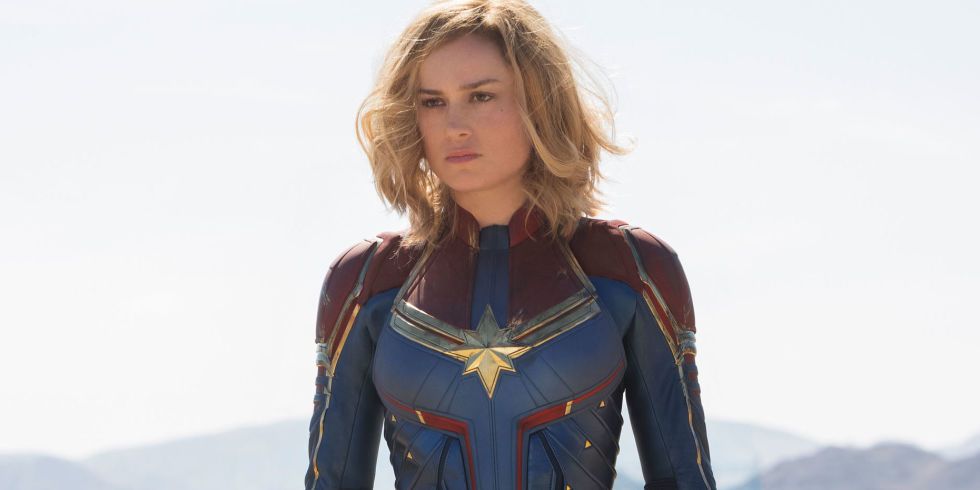 brie larson as captain marvel in the marvels