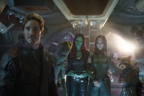 guardians of the galaxy in infinity war